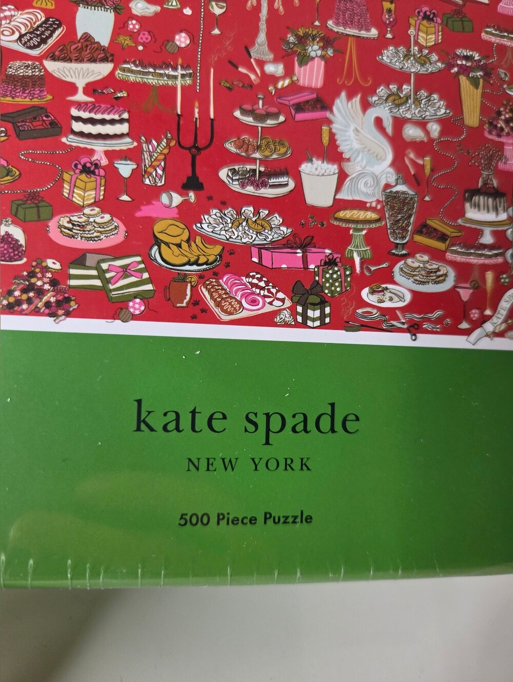 Kate Spade Dessert Party 500-Piece Puzzle - Picture 2 of 4